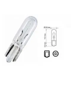 202235 12V W1,2W LONG LIFE W2,1X4,5d 20db/CSOMAG - SCT IZZÓ