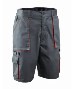 PADDOCK II BERMUDA SZÜRKE-NARANCS-4XL, Méret: 4XL