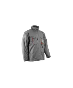 PADDOCK II TÉLIKABÁT SZÜRKE-NARANCS-3XL, Méret: 3XL