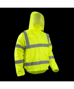 SOUKOU FLUO SÁRGA TÉLI DZSEKI-3XL, Méret: 3XL