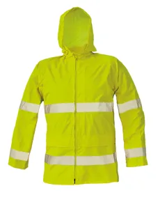 GORDON Hi-Vis esőkabát sárga XXXL, Szín: sárga, Méret: 3XL