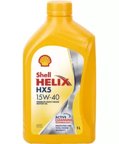 Shell Helix HX5 15W-40 SN Motorolaj 1L