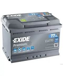 EXIDE PREMIUM EA770 12V 77Ah 770A akkumulátor J+