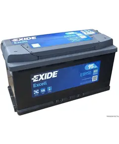 EXIDE EXCELL EB950 12V 95Ah 800A akkumulátor J+