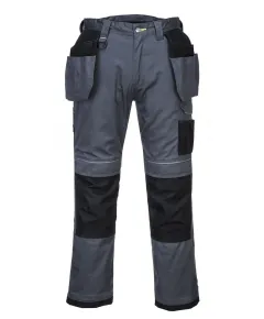 T602 - Urban Work Holster nadrág - szürke/fekete - 43/XXL, Szín: szürke/fekete, Méret: 43/XXL