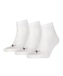 Puma unisex zokni - 3pár/csomag - fehér - 39/42, Szín: fehér, Méret: 39/42