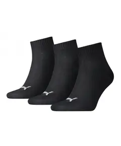 Puma unisex zokni - 3pár/csomag - fekete - 35/38, Szín: fekete, Méret: 35/38