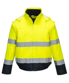 C464 - Essential 2 az 1-ben kabát - sárga - 3XL, Szín: sárga, Méret: 3XL
