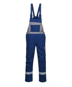 FR07 - Bizflame Ultra kéttónusú kantáros nadrág - királykék - XL, Szín: királykék, Méret: XL