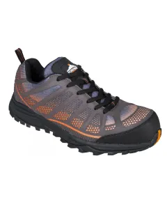 FT36 - Portwest Compositelite Low Cut Spey S1P Trainer - narancs/fekete - 39, Szín: narancs/fekete, Méret: 39