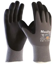 ATG Maxiflex Ultimate AD-APT bliszteres védőkesztyű - 42-874 - fekete - 9/L, Szín: fekete, Méret: 9/L