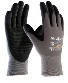 ATG Maxiflex Endurance AD-APT védőkesztyű - 42-844 - fekete - 8/M, Szín: fekete, Méret: 8/M