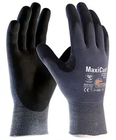 ATG Maxicut(5) Ultra mártott kesztyű 44-3745 - fekete - 10/XL, Szín: fekete, Méret: 10/XL