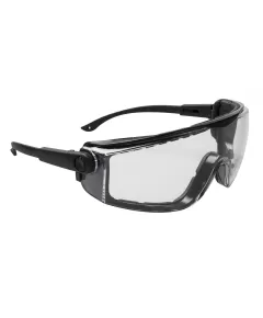 PS03 - PW Focus védőszemüveg - fekete/víztiszta - egy méret, Szín: fekete/víztiszta, Méret: Egy méret