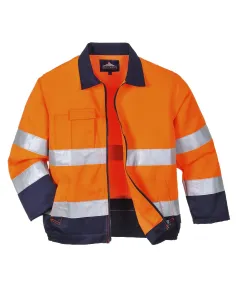 TX70 - Madrid HiVis kabát - narancs - 3XL, Szín: narancs, Méret: 3XL
