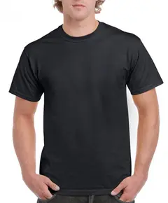 Gildan Ultra Cotton póló - fekete - L, Szín: fekete, Méret: L