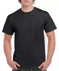 Gildan Heavy Cotton póló - fekete - 5XL, Szín: fekete, Méret: 5XL
