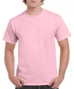 Gildan Heavy Cotton póló - Light Pink - S, Szín: Light Pink, Méret: S