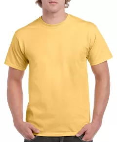 Gildan Heavy Cotton póló - Yellow Haze - L, Szín: Yellow Haze, Méret: L