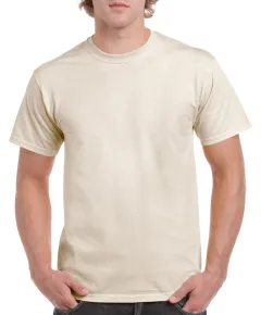 Gildan Heavy Cotton póló - Natural - 3XL, Szín: Natural, Méret: 3XL