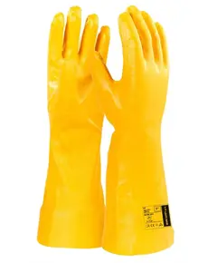 NIF- Nitril mártott kesztyű - sárga - 10/XL, Szín: sárga, Méret: 10/XL