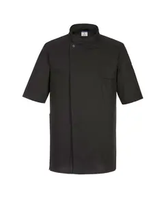 C735 - Surrey séf kabát S/S - fekete - XL, Szín: fekete, Méret: XL