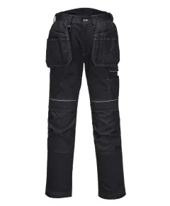 PW305 - PW3 Stretch Holster Work nadrág - fekete - 34, Szín: fekete, Méret: 34