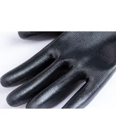 EUROLITE 13N400 SZÜRKE/FEKETE NITRIL KESZTYŰ 08, Méret: 8
