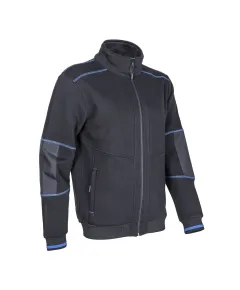 KIJI FEKETE MELEG CIPPZÁROS FELSŐ 2XL, Méret: 2XL
