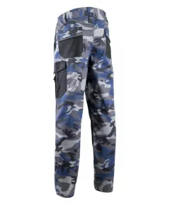 KAMMO TEREPSZÍNŰ/KÉK ELASZTIKUS DERÉKNADRÁG 2XL, Méret: 2XL
