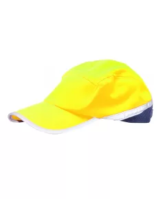 HB10 - Jól láthatósági baseball sapka - sárga - egy méret, Szín: sárga, Méret: Egy méret
