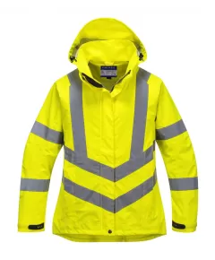 LW70 - Női jól láthatósági lélegző kabát - sárga - M, Szín: sárga, Méret: M