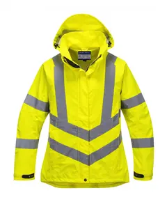 LW70 - Női jól láthatósági lélegző kabát - sárga - XXL, Szín: sárga, Méret: XXL