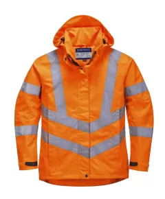 LW70 - Női jól láthatósági lélegző kabát - narancs - XS, Szín: narancs, Méret: XS