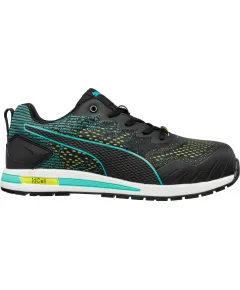 Puma Vivid GH Low S1P ESD HRO SRC munkavédelmi cipő - fekete/kék - 42, Szín: fekete/kék, Méret: 42
