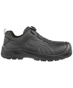 Puma Cascades Disc Low S3 CI HI HRO SRC munkavédelmi cipő - fekete/szürke - 46, Szín: fekete/szürke, Méret: 46