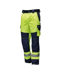 Hi-Vis Polytech Plus multifunkcionális nadrág - sárga - 56, Szín: sárga, Méret: 56