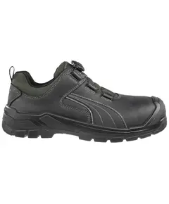 Puma Cascades Disc Low S3 CI HI HRO SRC munkavédelmi cipő - fekete/szürke - 40, Szín: fekete/szürke, Méret: 40