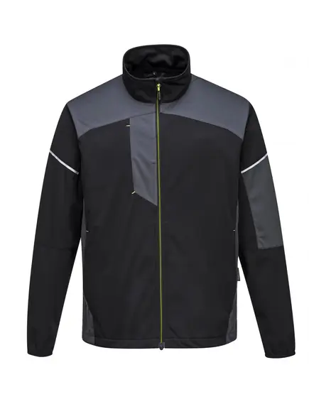 T620 - Flex Shell kabát - fekete/szürke - XL, Szín: fekete/szürke, Méret: XL