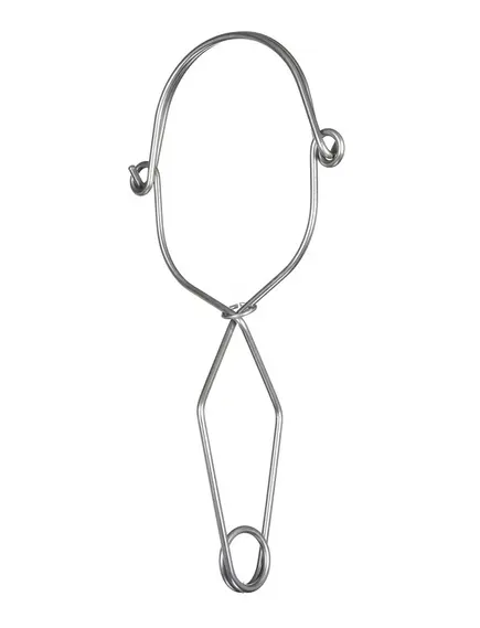 FP39 - Wire Hook csatlakozó - ezüst, Szín: ezüst