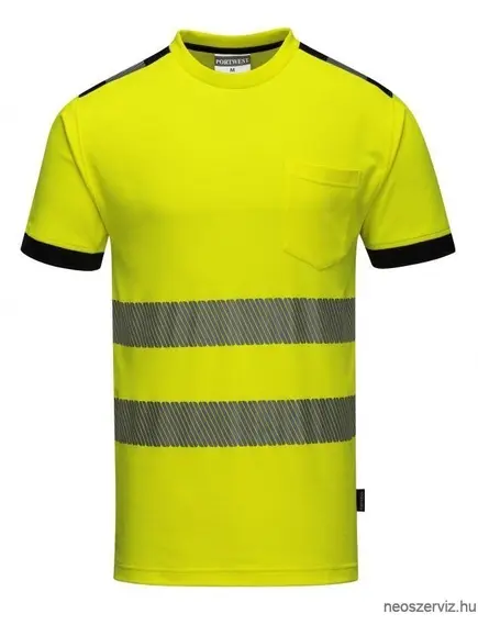 T181 -  Jól láthatósági Vision póló - sárga - L