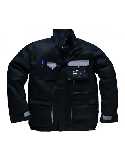 TX10 - Texo kétszínű kabát - fekete - XL, Szín: fekete, Méret: XL