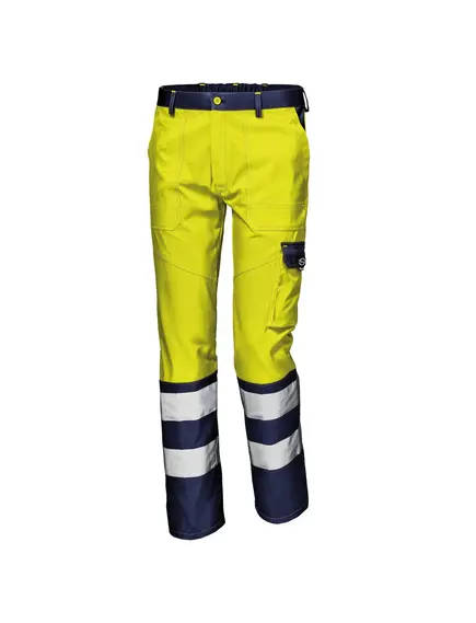 Sir Safety System MISTRAL jól láthatósági nadrág - 58 - sárga/kék, Szín: sárga/kék, Méret: 58