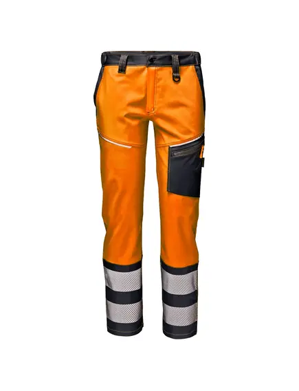 Sir Safety System MISTRAL stretch jól láthatósági nadrág - 50 - narancs/szürke, Szín: narancs/szürke, Méret: 50