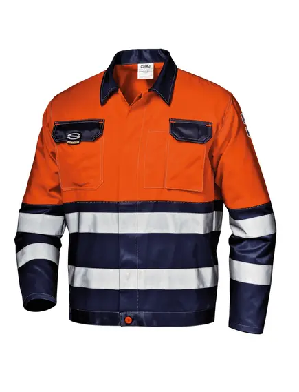 Sir Safety System MISTRAL jól láthatósági dzseki - 50 - narancs/kék, Szín: narancs/kék, Méret: 50
