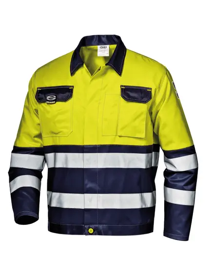 Sir Safety System MISTRAL jól láthatósági dzseki - 50 - sárga/kék, Szín: sárga/kék, Méret: 50