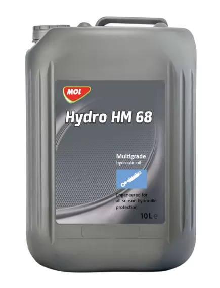MOL Hydro HM 68 10L Ipari hidraulikaolaj
