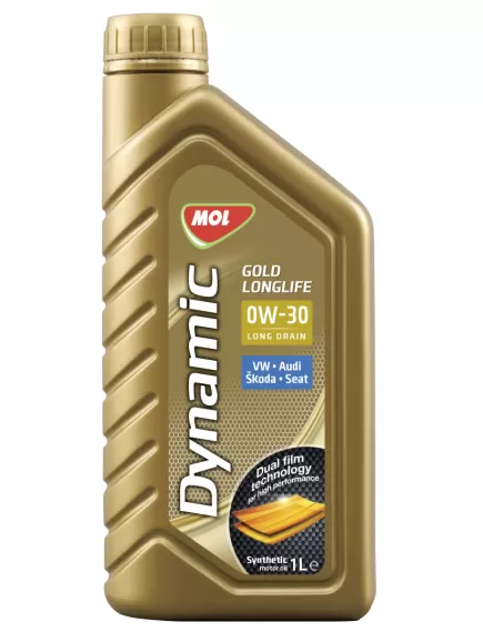 MOL Dynamic Gold Longlife 0W-30 1L motorolaj