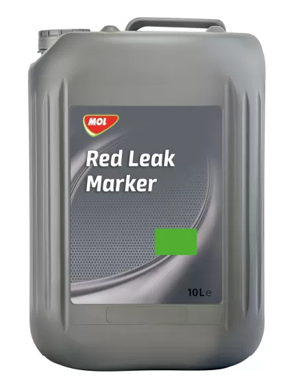 MOL Red LEAK Marker 10L kenőolaj színezék