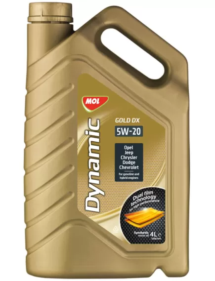 MOL Dynamic Gold DX 5W-20 4L